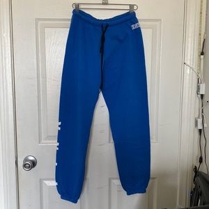 Royal blue joggers/sweatpants